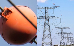 Những quả bóng màu cam gắn trên dây điện cao thế để làm gì?