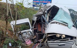Xe khách tông xe đầu kéo ở Lạng Sơn, một người chết