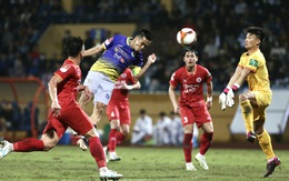 Xếp hạng V-League sau vòng 2: Nam Định nhất, Hà Nội nhì
