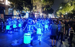 Bữa tiệc âm nhạc ánh sáng Get On Hanoi thu hút du khách
