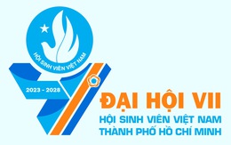 Biểu trưng trẻ trung, sáng tạo của Đại hội VII Hội Sinh viên Việt Nam TP.HCM
