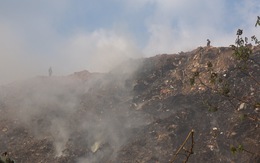 Bãi rác Cam Ly cháy không ngừng, khói độc phát tán vào trung tâm Đà Lạt