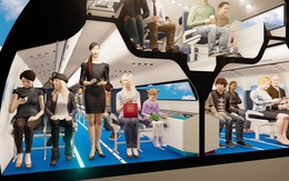 Choáng với những thiết kế cabin máy bay tương lai
