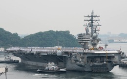 Mỹ 'luân chuyển' tàu sân bay ở Nhật giữa lúc eo biển Đài Loan căng thẳng