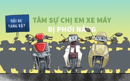 Tâm sự chị em xe máy bị chủ bỏ rơi