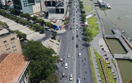 Khảo sát vị trí xây cầu bộ hành nối phố đi bộ Nguyễn Huệ và bến Bạch Đằng