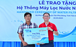 Keppel đưa nước sạch đến vùng hạn mặn tại tỉnh Tiền Giang