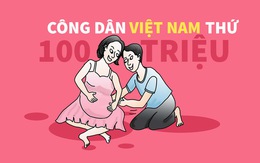 'Chạy đua' làm công dân Việt Nam thứ 100 triệu