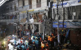 Tòa nhà 7 tầng bị nổ lớn làm 17 người thiệt mạng