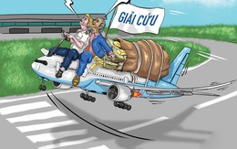 Chuyến bay giải cứu: May túi trăm gang, mang đi mà đựng