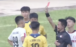 Cầu thủ U19 Viettel tát cầu thủ U19 Hoàng Anh Gia Lai, bị đuổi khỏi sân