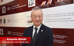 Ông Kaneda Hiroki là tân tổng giám đốc của Acecook Việt Nam