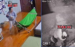 Tên trộm chạy trối chết khi bị 'camera bằng cơm' phát hiện