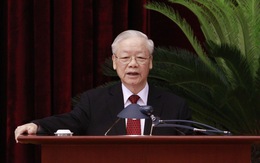 Tổng bí thư Nguyễn Phú Trọng phát biểu khai mạc Hội nghị Trung ương giữa nhiệm kỳ