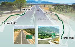 Ngày 19-5 thông xe 2 đoạn cao tốc Vĩnh Hảo - Phan Thiết, Nha Trang - Cam Lâm