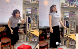 Cô giáo tiếng Anh muốn tiền đình khi dạy trò cách phát âm