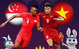 U22 Việt Nam vượt trội Singapore nhiều chỉ số tại SEA Games