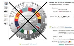 Việt Nam phản đối vụ đồng 2 đôla Úc có hình 'cờ vàng'
