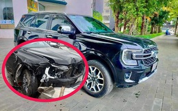 Ford Everest khẳng định 'như mới', cư dân mạng bóc là xe tai nạn