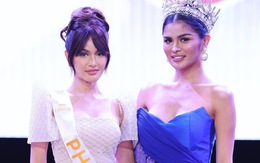 Hoa hậu chuyển giới Philippines suýt lộ hàng váy xuyên thấu