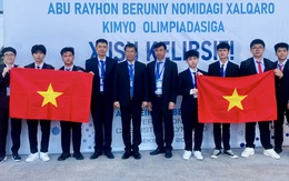 Đội Việt Nam thắng lớn tại Olympic hóa học quốc tế