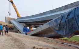 Chủ dự án BOT cao tốc Diễn Châu - Bãi Vọt lên tiếng về sự cố gãy đổ dầm cầu