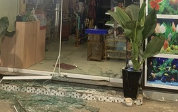 3 thiếu niên dùng búa đập vỡ kính một loạt cửa hàng để trộm