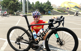 Nguyễn Thị Thật tham dự cuộc đua Giro d'Italia