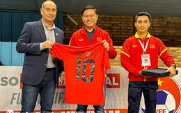 Tuyển futsal Việt Nam thua Paraguay trước khi sang Argentina