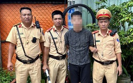 Nghi can giết người đang tẩu thoát, bị bắt tại ngã ba Thái Lan