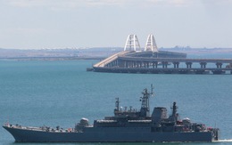 RaHDit tố drone tấn công cầu Crimea được phóng từ tàu dân sự