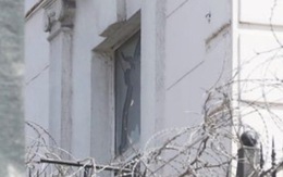 Cận cảnh Tổng lãnh sự quán Trung Quốc ở Odessa hư hại sau không kích