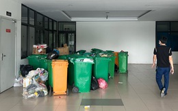 Chung cư ngập rác vì đại diện chủ đầu tư đang ở trong tù: Quận Hoàng Mai chỉ đạo phải giải quyết