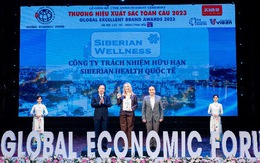 Siberian Wellness đoạt 3 giải thưởng tại lễ vinh danh Thương hiệu xuất sắc toàn cầu 2023
