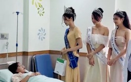 Tin tức giải trí 1-8: Tranh cãi vì ảnh hoa hậu Ý Nhi đến thăm bệnh viện