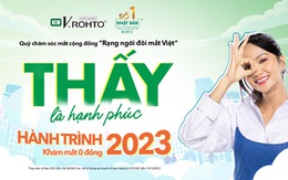 V.Rohto nhân rộng niềm vui ‘thấy’ trong cộng đồng trên hành trình 2023