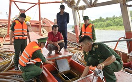 Bắt tàu vận chuyển 80.000 lít dầu DO trái phép trên vùng biển Tây Nam