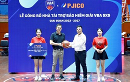 PJICO trở thành nhà tài trợ bảo hiểm đồng hành 5 mùa giải VBA