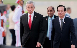 Thủ tướng Lý Hiển Long đến Nội Bài, bắt đầu thăm chính thức Việt Nam