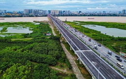 Hiện trạng giao thông trước ngày thông xe cầu Vĩnh Tuy 2, Hà Nội