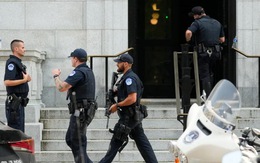 200 cảnh sát phong tỏa, lục soát tòa nhà Thượng viện Mỹ