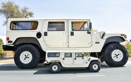 Khám phá Hummer lớn nhất thế giới của tỉ phú Trung Đông: To như căn hộ, giá mỗi bánh đủ mua ô tô mới