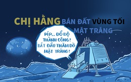 Chị Hằng bán đất vùng tối của Mặt trăng