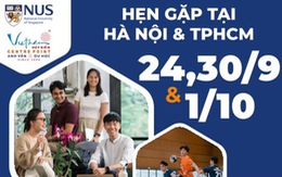 Học NUS, nhiều cơ hội học bổng và việc làm quốc tế