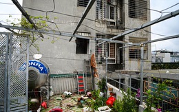 Khoảng sân nhỏ cứu nhiều người vụ cháy chung cư mini ở Hà Nội