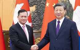 Thủ tướng Campuchia Hun Manet gặp Chủ tịch Trung Quốc Tập Cận Bình