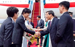Hoàng thái tử Nhật Bản Akishino và công nương đã đến Việt Nam, bắt đầu chuyến thăm chính thức