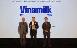 Hơn 10 năm, Vinamilk nằm trong 'top' doanh nghiệp niêm yết hàng đầu