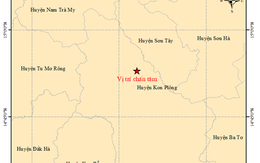 7 trận động đất trong sáng 22-9 ở Kon Tum