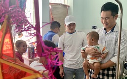 Nguyễn Phi Hùng, Lê Minh Thành… tiếp thêm nghị lực cho bệnh nhi ung thư